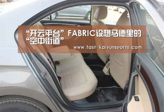 “开云平台”FABRIC设想马德里的“空中街道”(图3) 开云体育数据中心